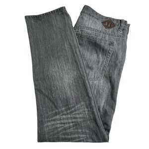 Goodale Mens 34X31 Gray Slim Straight Denim Jeans Mid Rise New‎ York City